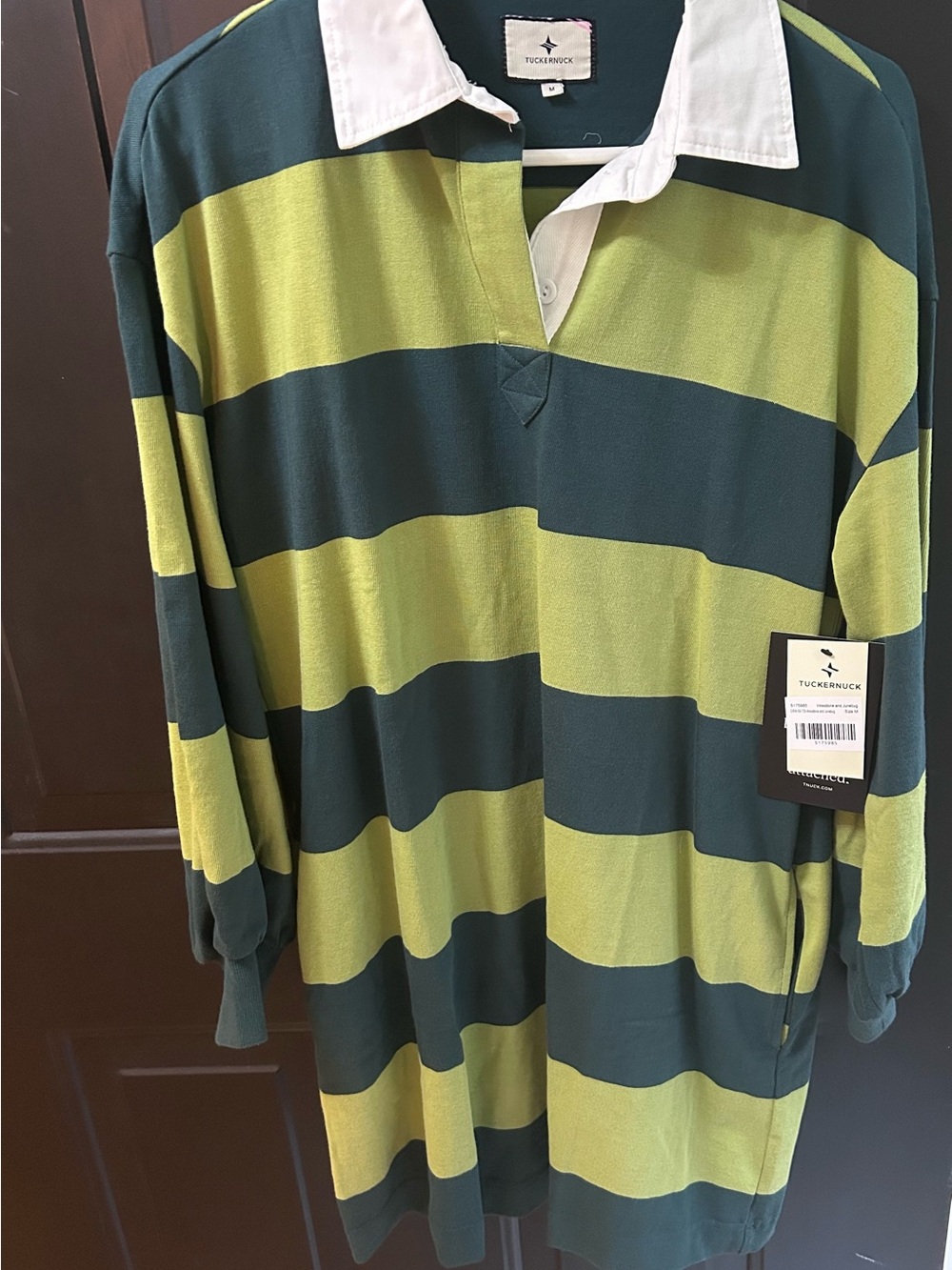 Tuckernuck Woodbine & Junebug Stripe Rugby Dress - Picture 4 of 6
